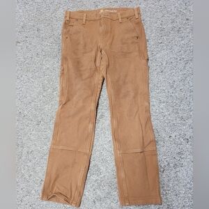 Carhartt brown work pants size 6 regular